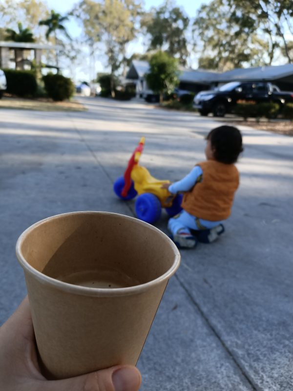 camping with a kid